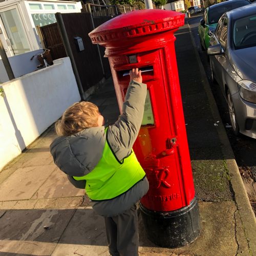 Reception Trip to the Postbox