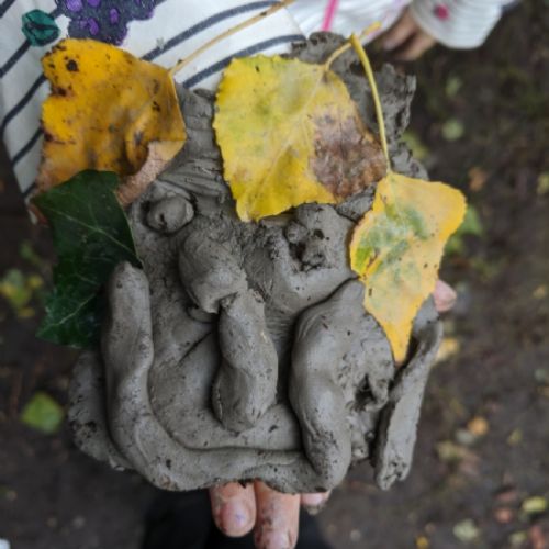 Year 1 clay troll faces