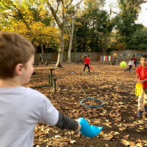 Throwing and catching skills