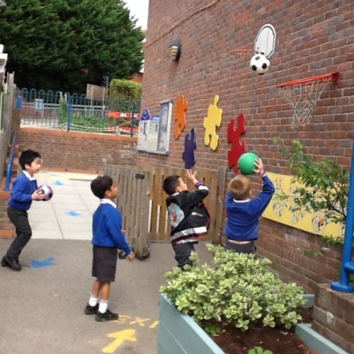 Budding basketballers